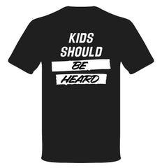 Men's t shirts -Kids Should Be Heard- Challenge the Outdated