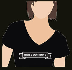 Women's t-shirt - Raise Our Boys